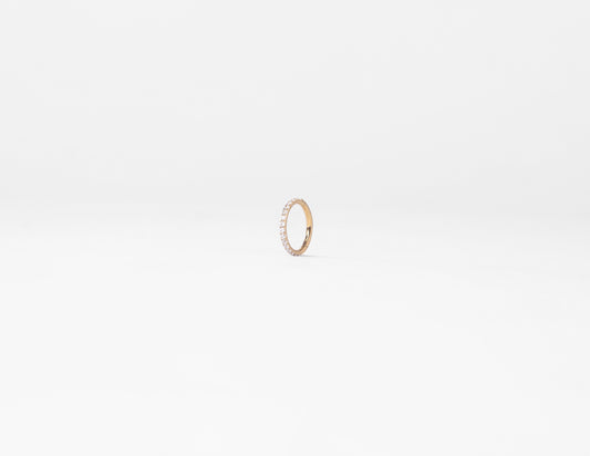 Gold Diamante Hoop - Listed Jewellery