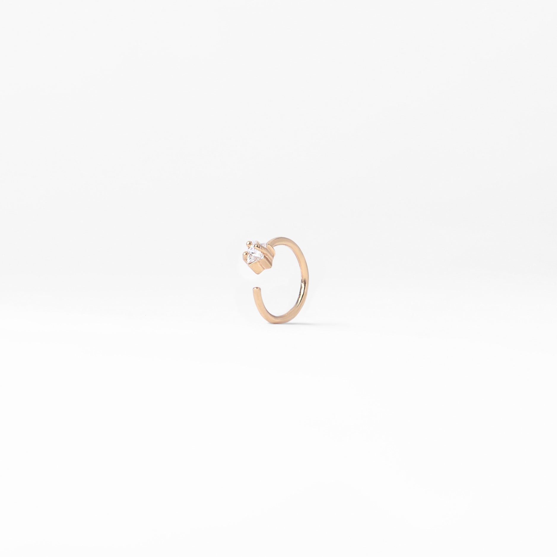 Gold Starlet Hoop