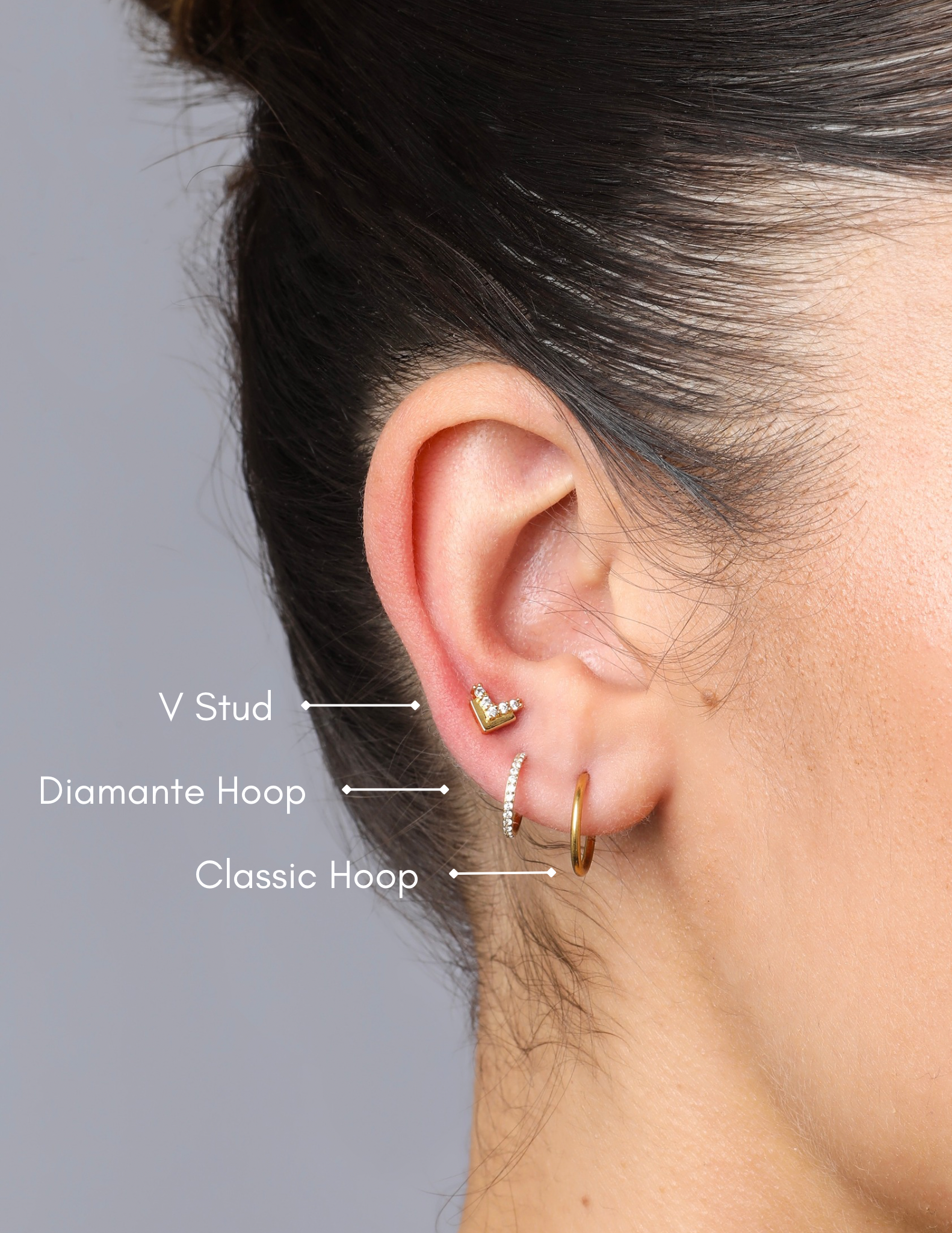Classic Gold Hoop